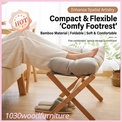 Versatile bamboo footstool - versatile,