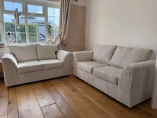 3 2 seater sofa set fabric