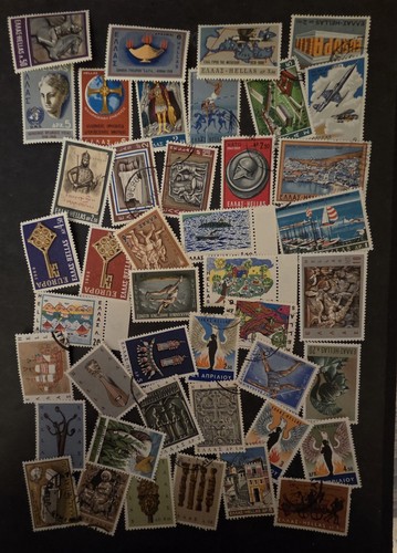 Greece stamp lot used t22018 - greece,