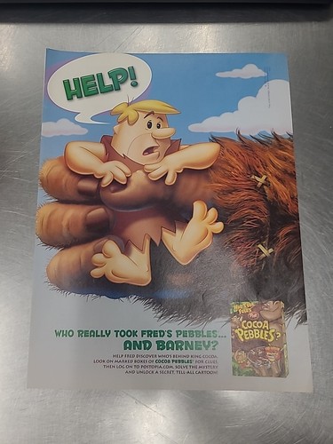 Cocoa pebbles flintstones - pebbles,