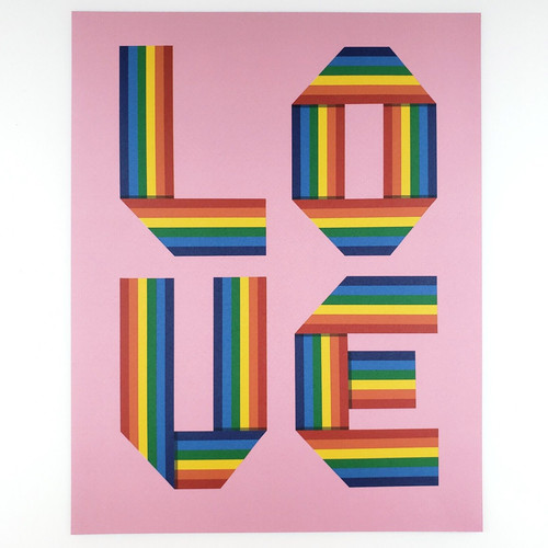Love wins gay pride - love, poster