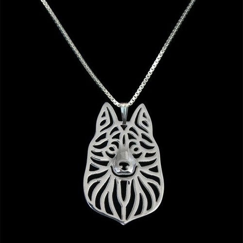 Schipperke dog necklace women