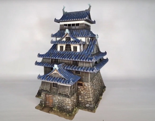 Matsue castle wallset - castle,