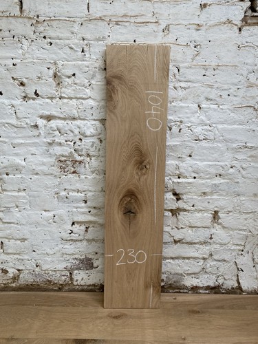 Air dried reclaimed oak shelf - dried,