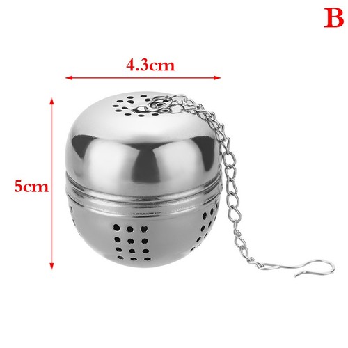 Stainless steel tea infuser - steel,