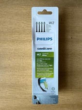 Philips HX6064/11 Sonicare W2 Black Toothbrush Replacement Heads - 4Pack New