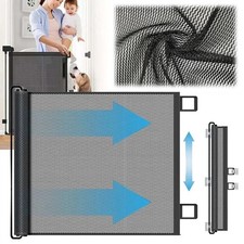 Retractable dog gate baby - gate,,
