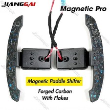 Forged Carbon Fiber Magnetic Paddle Shifters For BMW M2 M3 M4 F20 F30 F80 X2 X3
