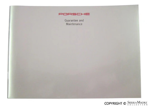 Porsche 1997 guarantee - guarantee, &