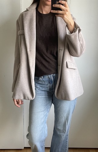 Motel boiled wool jacket - boiled,