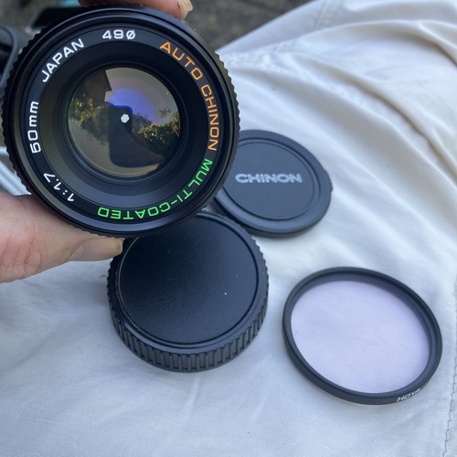 Auto chinon 50mm pk - ,