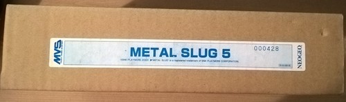 Neo geo metal slug - geo, box