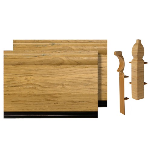 Upvc roomline plastic skirting - plastic,
