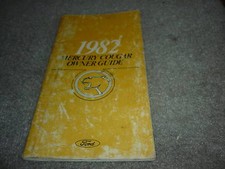 1982 MERCURY COUGAR FACTORY