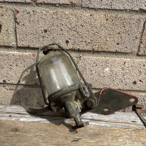 Vintage glass bowl fuel - ac,