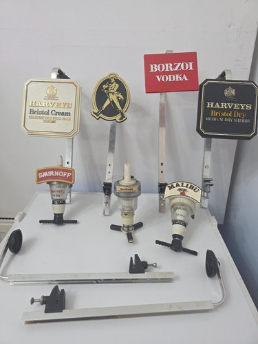 Vintage pub bar optics spirts - vintage,