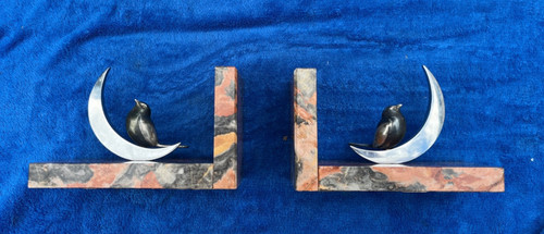 Pair bronze c1900 - pair, c1900-1930