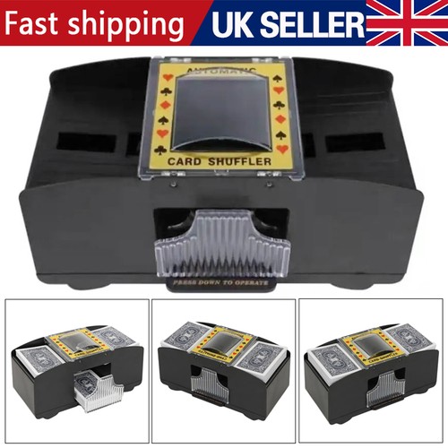 Automatic card shuffler - automatic,