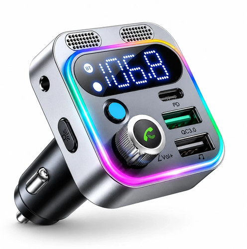 Bluetooth transmitter - fm, 5.0