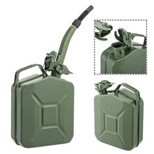 5L Green Metal Gasoline Jerry