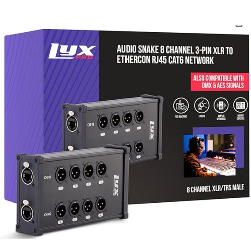 Lyxpro channel xlr male to - xlr,