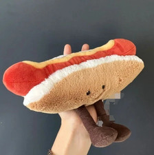 JellyCat Fun & Floppy Hot Dog