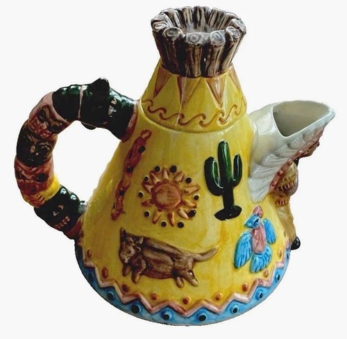 Teepee teapot southwest - teapot,
