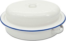 Oval Roasting Dish Enamel
