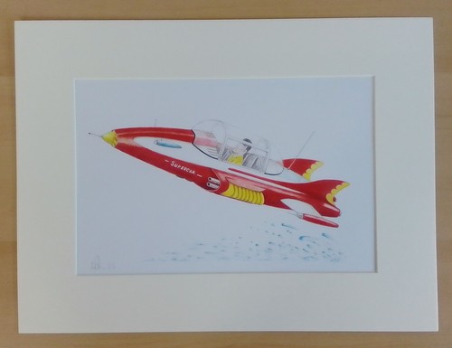 Supercar mounted pencil - supercar,