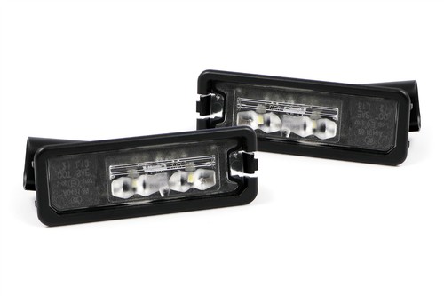 Number plate light set - number,