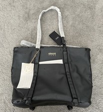 Armani Jeans Black Tote zip up
