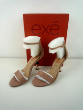 EXE' PINK SUEDE HIGH HEEL