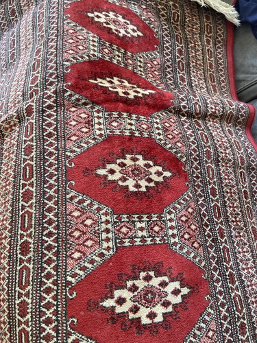 Vintage afghan style rug - afghan,