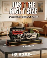 V12 Engine Model Kit that Runs