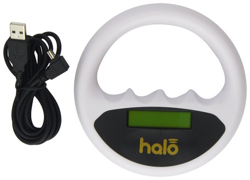 Halo microchip scanner white - microchip,