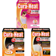Cura heat pads neck back - heat,