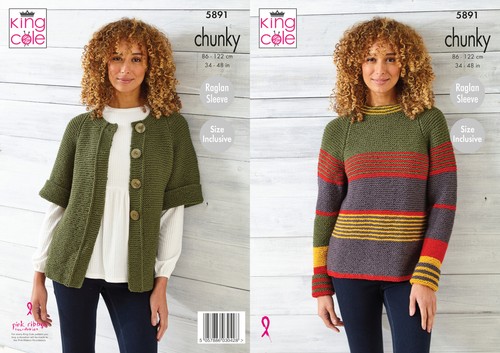 Knitting pattern womens raglan - pattern,