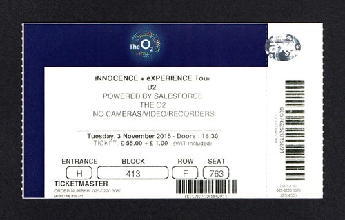 Innocence experience - u2,