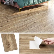 Peel and Stick Floor Tiles FOR AUCTION Wood Effect 36 Packs Self Adhesive Floor 