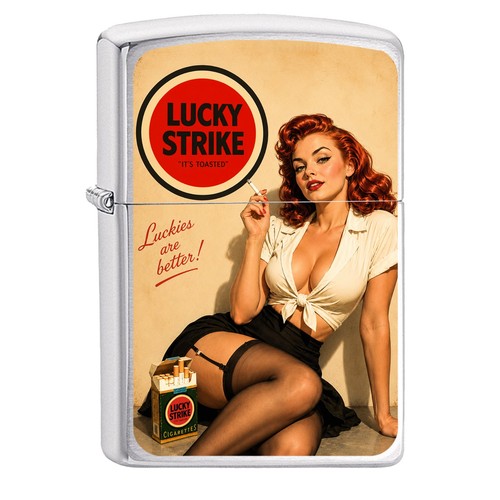Lucky strike zippo - strike, lighter
