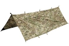 British Army Issue MTP Basha Ground Sheet GS Waterproof Shelter Cover Grade 1