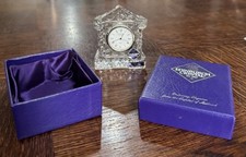 Edinburgh Crystal Clock