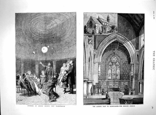 Original old antique - antique, print