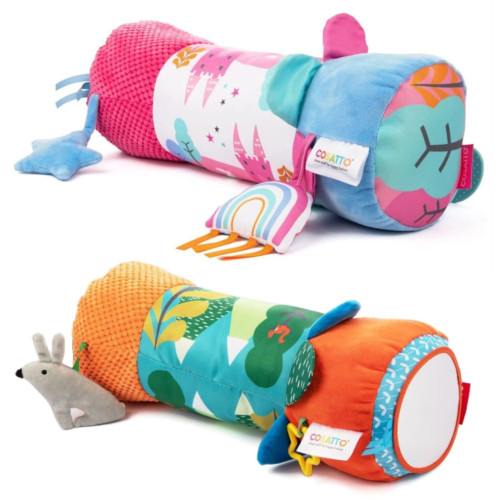 Baby tummy time roller - time,