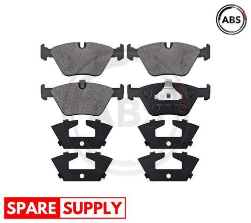 Brake pad set disc - disc, for