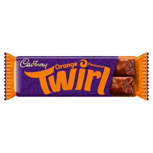 Cadbury twirl orange chocolate - cadbury,