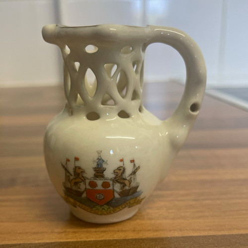 Antique crested ware - antique,