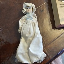 Victorian Style Chrestining Doll 26 Cm Tall