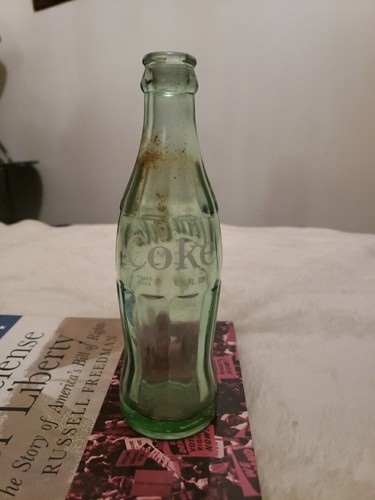 Vintage glass coke - glass, in