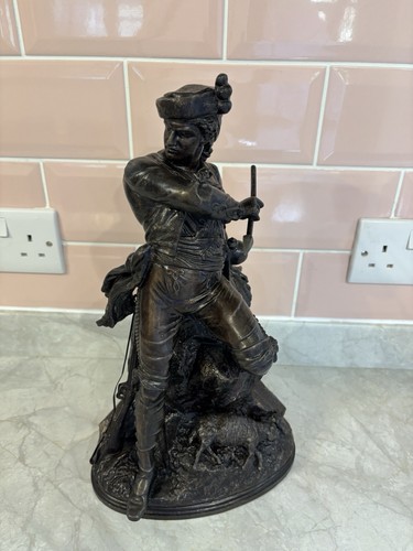 French bronze figurine - bronze,